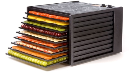 Excalibur 9-Tray Food Dehydrator with Adjustable Thermostat, in Black  (3900B) - Excalibur Dehydrator