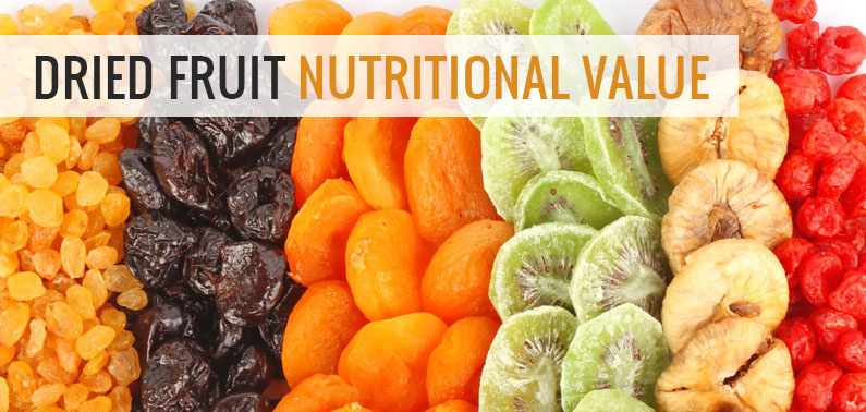 dried fruit nutritional value