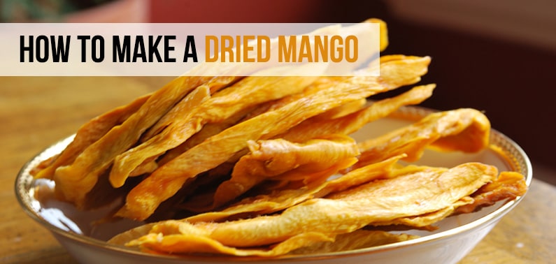 How to make a dried mango